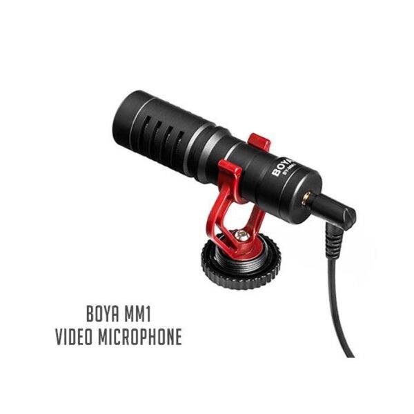 BOYA MM1 Microphone- Vlogging & YouTube Video Microphone For Smartphone, PC DSLR- (BOYA BY-MM1)-02