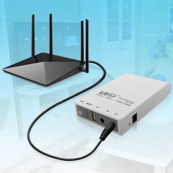 WGP Mini UPS- Router + ONU Backup Up To 8 Hours (5V, 9V, 12V Output)-01