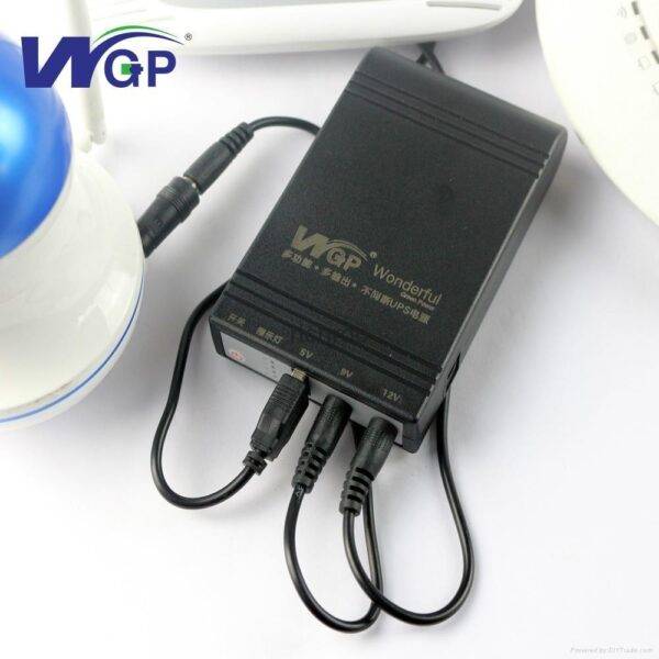 WGP Mini UPS- Router + ONU Backup Up To 8 Hours (5V, 9V, 12V Output)-02