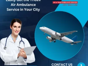 Tridev Air Ambulance Service in Patna with Medical Facility