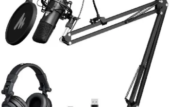 MAONO A04H Vocal Condenser Cardioid USB Microphone Studio Setup