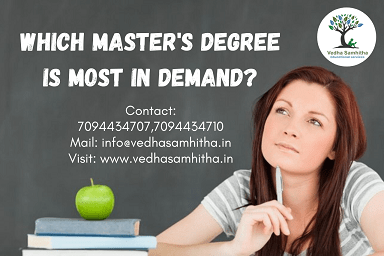 Which master’s degree is most in demand?