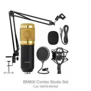BM800 Condenser Microphone Combo Box For Studio