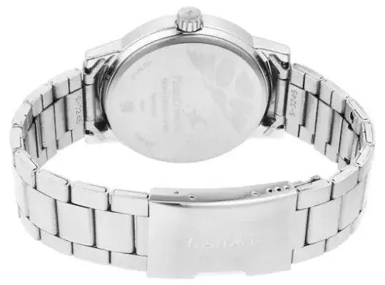 Fastrack Tripster White Dial Stainless Steel Strap Watch (NN3245SM01)