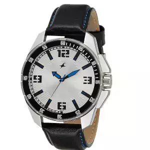 Fastrack White Dial Mens Analog Watch (3084SL01)