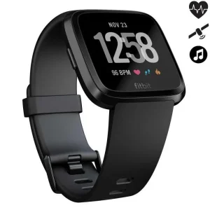 Fitbit Versa GPS Enabled SmartWatch & Full Day Activity Tracker (S & L Bands Included)