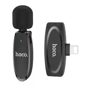 Hoco L15 Lightning Lavalier Wireless Microphone (For iPhone)