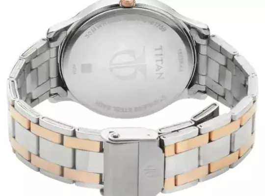 TITAN NR1824BM01 Silver Dial Stainless Steel Strap Watch