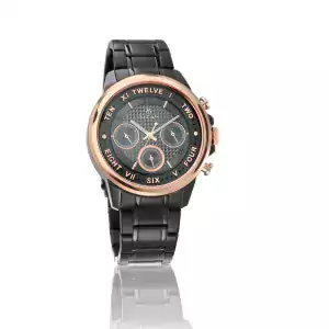 Titan Regalia Sovereign Black Dial Chronograph Watch-(1747KM02)