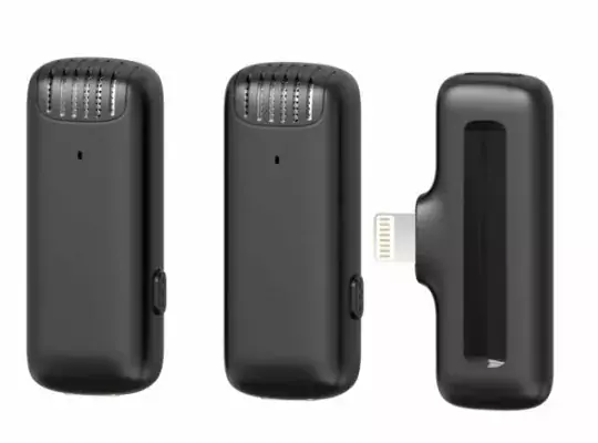 Ulanzi J12 Dual Wireless Microphone For IPhone With Charging Case