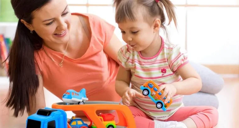 9 pcs Cars Toys for 2 3 4 5 Years Old Toddlers, Big Carrier