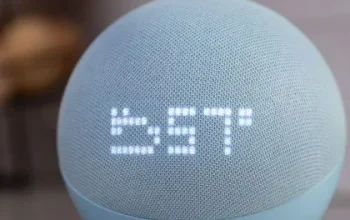 Amazon Echo Dot 5th Gen With Clock