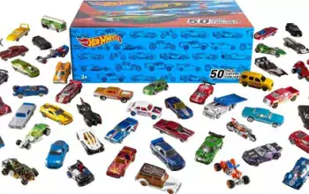 Hot Wheels Toy Cars & Trucks, 50-Pack of 1:64 Scale Vehicles