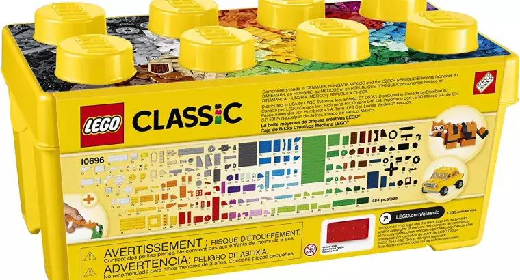 LEGO Classic Medium Creative Brick Box 10696 Building Toy Se