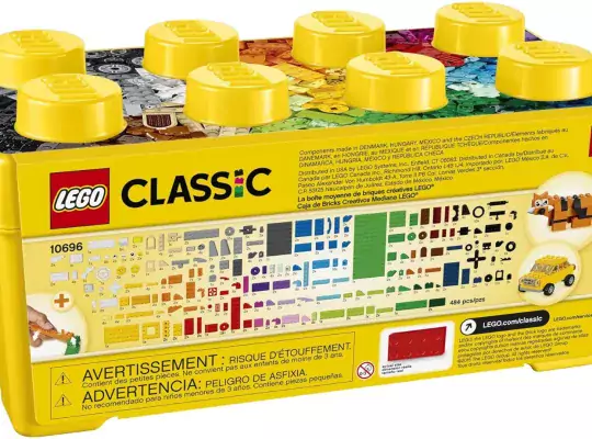 LEGO Classic Medium Creative Brick Box 10696 Building Toy Se
