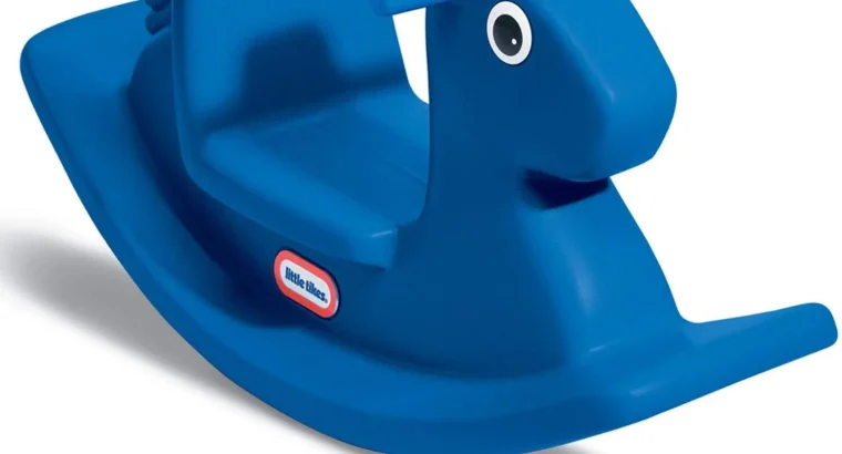 Little Tikes Rocking Horse Blue, 33.00 L x 10.00 W x 17.50 H