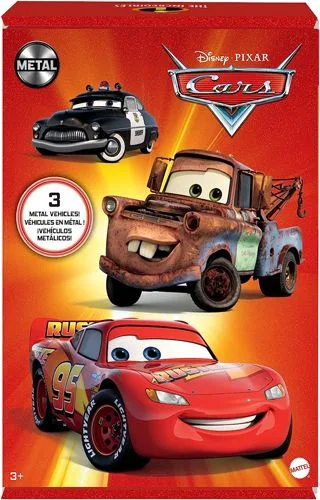 Mattel Disney Pixar Cars Toys, Radiator Springs 3-Pack with