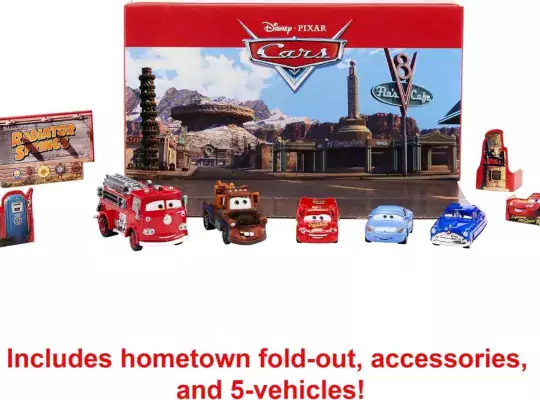 Mattel Disney Pixar Cars Vehicle 5-Pack Collection, Set of 4