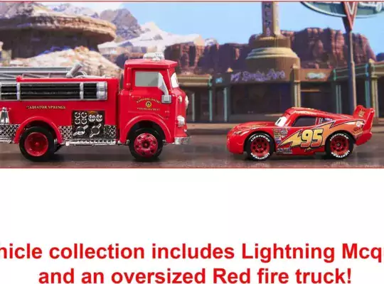 Mattel Disney Pixar Cars Vehicle 5-Pack Collection, Set of 4