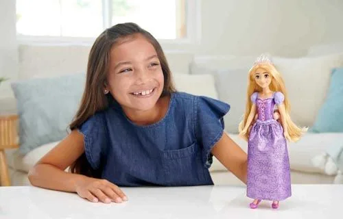 Mattel Disney Princess Dolls, Rapunzel Posable Fashion Doll