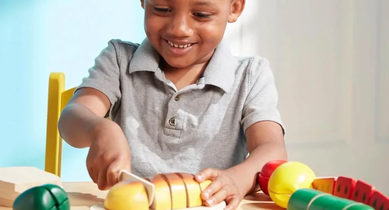 Melissa & Doug Cutting Food – Play Set With 25+