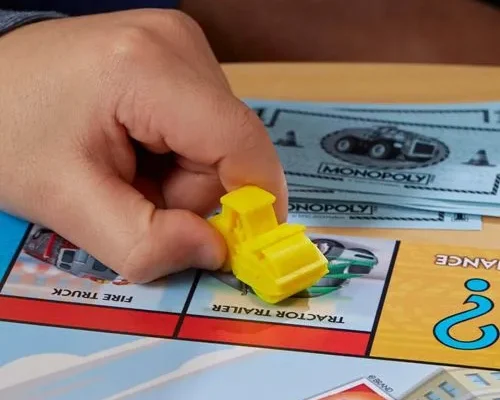 Monopoly Junior-Trucks Edition Board Game, Monopoly Game