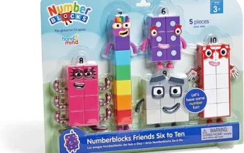 hand2mind Numberblocks Friends Six to Ten, Toy Figures Colle