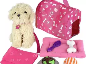 Click N’ Play Toy Puppy Set for Kids, Dog Bed – Little Toddl