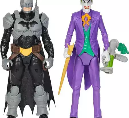DC Comics, Batman Adventures, Batman vs The Joker Action Fig