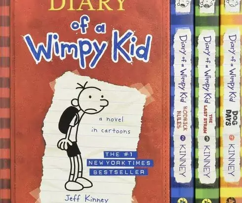 Diary of a Wimpy Kid Box of Books 1-4