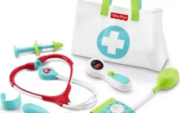 Fisher-Price Preschool Pretend Play Medical Kit 7-Piece Doct