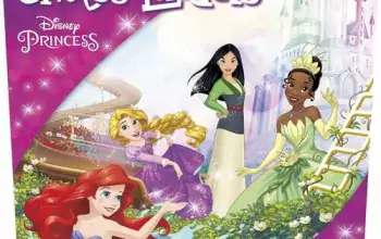 Hasbro Gaming Chutes and Ladders: Disney Princess Edition Bo