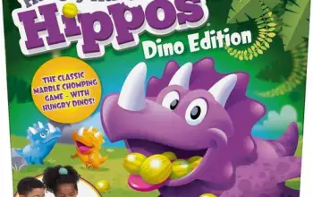 Hasbro Gaming Hungry Hungry Hippos Dino Edition Board Game