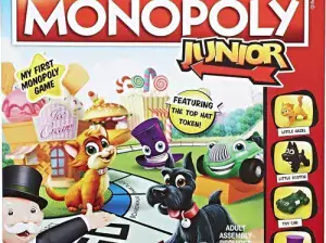 Hasbro Gaming Monopoly Junior Board Game, Ages 5+ (Amazon)