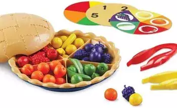 Learning Resources Super Sorting Pie – 68 Pieces, Ages 3+