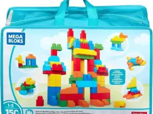 MEGA BLOKS Fisher-Price Toddler Block Toys, Deluxe Building