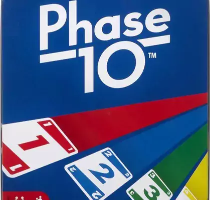 Mattel Games Phase 10 Card Game with 108 Cards, Makes a Grea