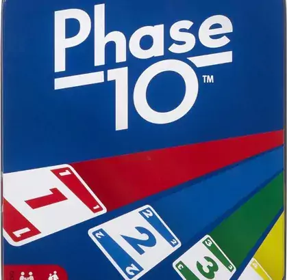 Mattel Games Phase 10 Card Game with 108 Cards, Makes a Grea