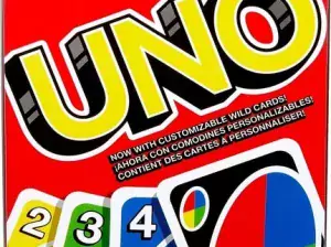 Mattel Games UNO Official Card Game, Toy for Kids and Adults