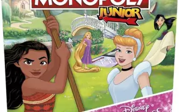 Monopoly Hasbro Gaming Junior: Disney Princess Edition Board