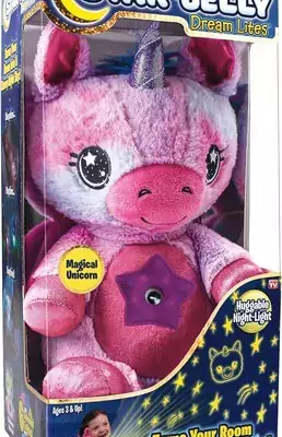 Ontel Star Belly Dream Lites, Stuffed Animal Night Light, Ma