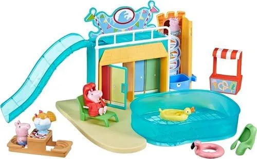 Peppa Pig Toys Peppa’s Waterpark Playset, Peppa Pig Playset