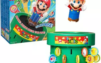 Pop Up Super Mario Family and Preschool Kids Board Game, 2-4