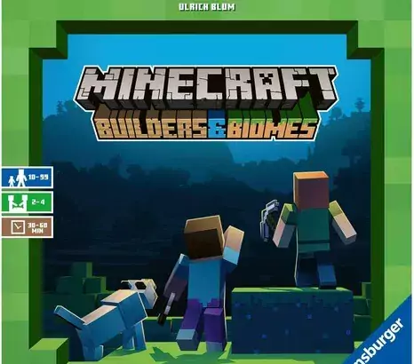 Ravensburger Minecraft: Builders & Biomes Strategy Board Gam