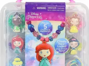 Tara Toys Disney Princess Necklace Activity Set, Create your