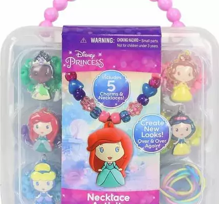 Tara Toys Disney Princess Necklace Activity Set, Create your