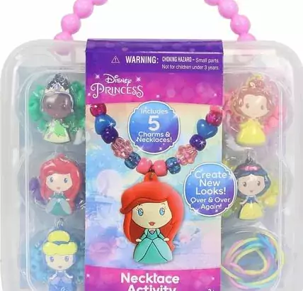 Tara Toys Disney Princess Necklace Activity Set, Create your