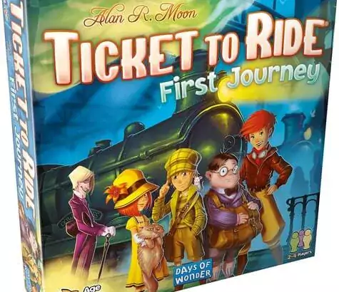 Ticket to Ride First Journey Board Game | Strategy Game | Tr