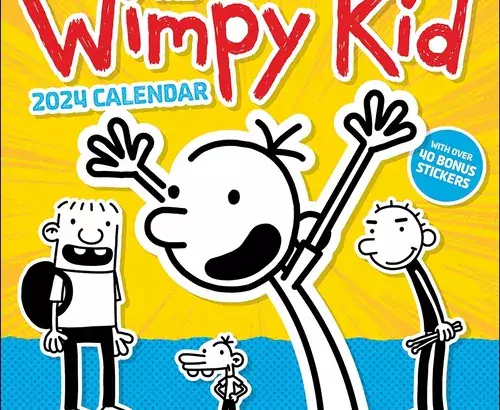 Wimpy Kid 2024 Wall Calendar