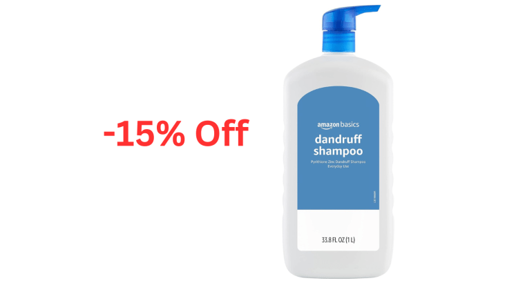 (15% Off) Amazon Basics Dandruff Shampoo